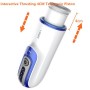  Rechargeable Male Aircraft Masturbation Cup Intelligent Heating Interactive Thrusting 4CM Telescopic Piston