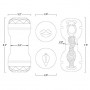 Portable Hot Male Masturbation Cup for Oral Sex and Vaginal Sex