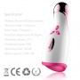 Automatic Heating Oral 7 frequency Vibrating Male Masturbator  Pulse Machine Sex Toy For man