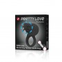Pretty Love Rechargeable dildo Rotation Vibrating Cock Ring Clit Stimulate for male