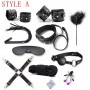 10 pieces/set Sex Bondage Restraint Kit SM Sets For Couples