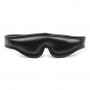 Adjustable Faux Leather Padded Blindfold for women & couple foreplay