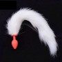 Faux Fox Tail Anal Plug Silicone Anal Butt Plug For Women