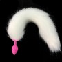 Faux Fox Tail Anal Plug Silicone Anal Butt Plug For Women