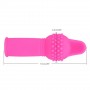 Finger Sleeve Nipple G-Spot Clitoral Stimulator Massager Sex Toys for Couples