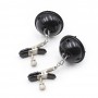 Stainless Steel Clip Breast Nipple Clamps With Bell For Adult