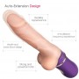 Powerful Thrusting Vibrator Realistic Dildo for Women Clitorisl Vagina Stimulator