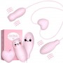 Double Vibrating Bullet Clitoral Stimulator G-spot Vibrator For Couple Play