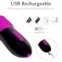 Realistic Flexible Stretch G-Spot Vibrator Dildo For Vaginal Clit Stimulation 