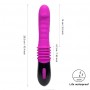 Realistic Flexible Stretch G-Spot Vibrator Dildo For Vaginal Clit Stimulation 