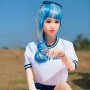 Thin Body Shemale Sex Doll 141cm  Small Breasts