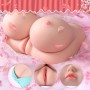 Dual Channel Soft Big Boobs Torso Sex Toy