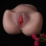 Realistic Vagina Anal Double Channels Deep Pussy Male Masturbator Cup Adult Sex Doll Toys For Men Lifesize Woman Big Ass Tight