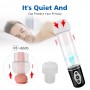 Machine for Male Automatic Piston Male Cup  3D Lifelike Silicone Channel Multi-Speeds Powerful Vibrating Adult Toys Electric Sexy 