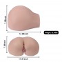 Sex Doll Torso 3D Lifelike Stuctures Butt 12.93 lb