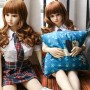 140cm 4.59ft Ultra Soft Silicone Sex Doll with Metal Skeleton 3 Entries Oral Vaginal Anal Adult Love Doll