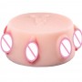Sexy Cake Male Masturbation Entity Seven-hole Channel Airplane Mold Cup Supplies Humanization