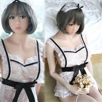 141 cm Ultra Silicone Love Doll with Metal Skeleton 3 Entries Oral Vaginal Anal Tan Skin MAle Sex Doll